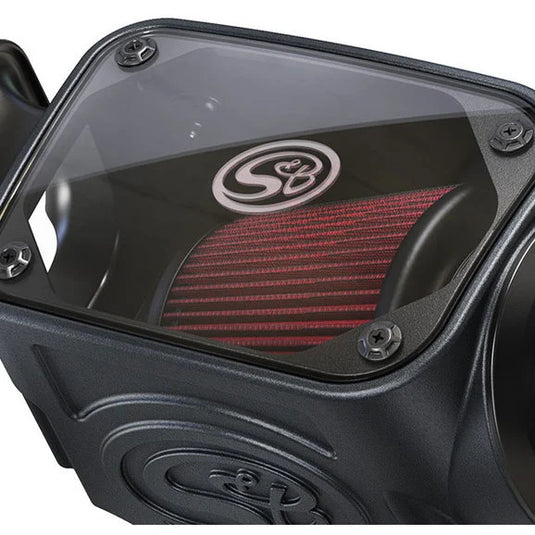 S&B Filters 75-5129 Cold Air Intake with Cotton Cleanable Filter for 18-22 Jeep Wrangler JL with 2.0L Turbo