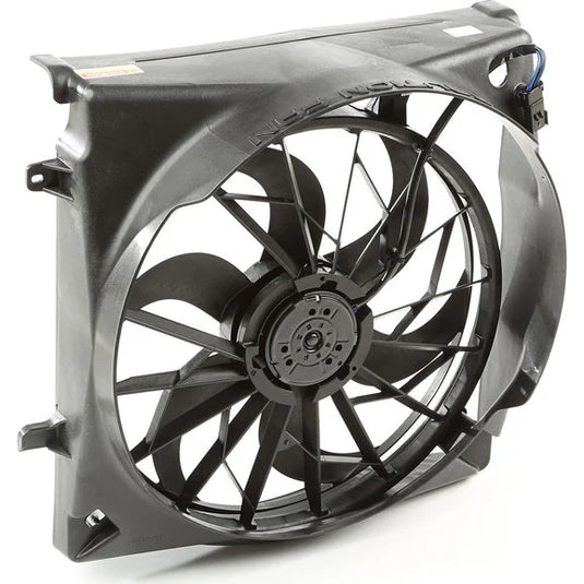 OMIX 17102.60 3-Pin Radiator Fan Assembly for 04-06 Jeep Liberty KJ