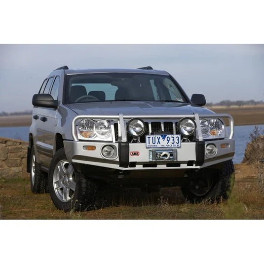 ARB 3450130 Combination Bull Bar Bumper in Black for 05-07 Jeep Grand Cherokee WK