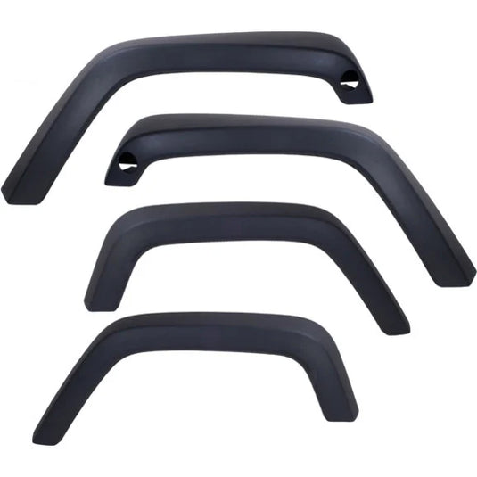 OMIX 11609.01 4 Piece Fender Flare Kit without Hardware for 07-18 Jeep Wrangler JK