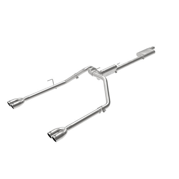 Load image into Gallery viewer, aFe Power Vulcan Series Stainless Steel Cat-Back Exhaust System for 20-24 Jeep Gladiator JT
