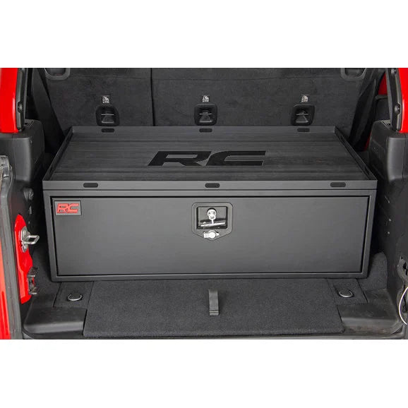 Load image into Gallery viewer, Rough Country 99030 Rear Storage Box for 18-24 Jeep Wrangler JL
