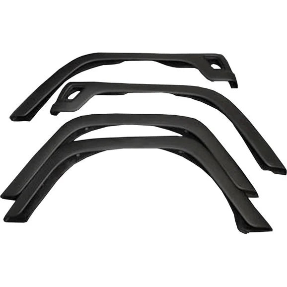 OMIX 11603.02 4-Piece Fender Flare Kit for 97-06 Jeep Wrangler TJ & Unlimited