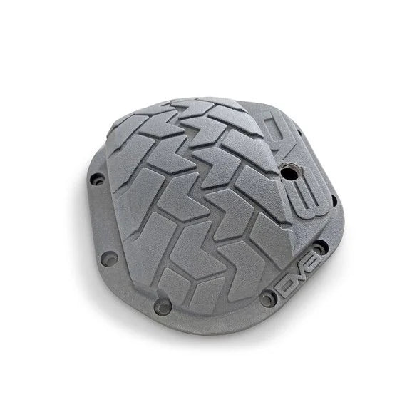 DV8 Offroad Heavy Duty Cast Iron Differential Cover in Gray for 07-18 Jeep Wrangler JK