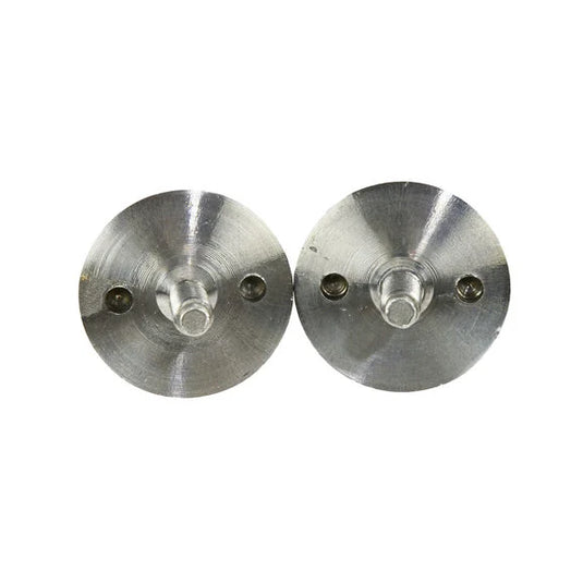 Kentrol Stainless Steel Windshield Knob Set for 76-95 Jeep CJ & Wrangler YJ