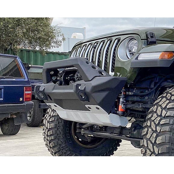 Load image into Gallery viewer, Rival 4x4 Aluminum Front Winch Bumper for 07-24 Jeep Wrangler JK, JL &amp; Gladiator JT
