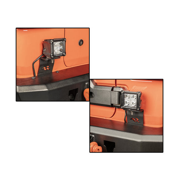 Load image into Gallery viewer, Rugged Ridge 11232.76 Rear LED Cube Light Mounting Pair for 18-24 Jeep Wrangler JL
