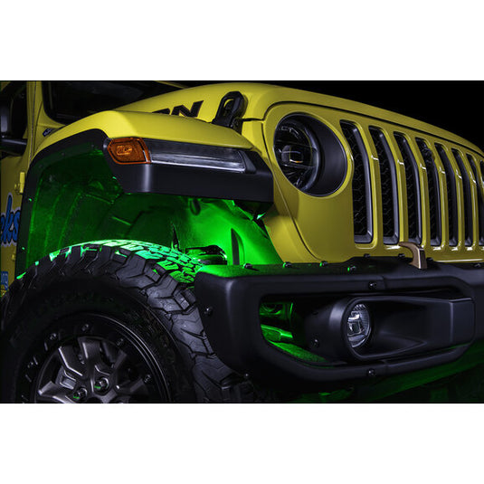 Oracle Lighting 5895-339-8 ColorSHIFT® RGB+W Underbody Wheel Well Rock Light Kit (8 PCS)