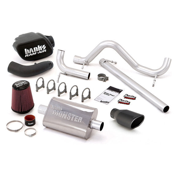 Load image into Gallery viewer, Banks Power Stinger Exhaust System for 07-11 Jeep Wrangler Wrangler JK 2 Door with 3.8L
