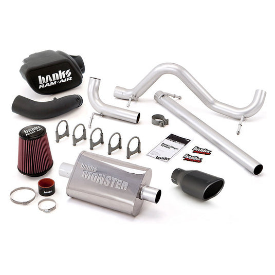 Banks Power Stinger Exhaust System for 07-11 Jeep Wrangler Wrangler JK 2 Door with 3.8L