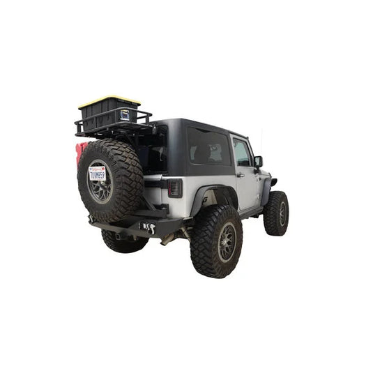 Paramount Automotive 81-10111 Cargo Carrier Basket for 07-18 Jeep Wrangler JK