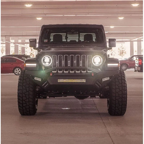 Load image into Gallery viewer, Road Armor 5183XF0B Spartan Front Bumper for 18-20 Jeep Wrangler JL &amp; Gladiator JT
