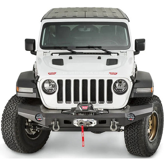 WARN 101335 Elite Series Full Width Front Bumper for 18-24 Jeep Wrangler JL & Gladiator JT