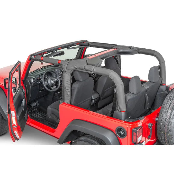 Dirtydog 4X4 Roll Bar Covers for 07-18 Jeep Wrangler JK 2 Door