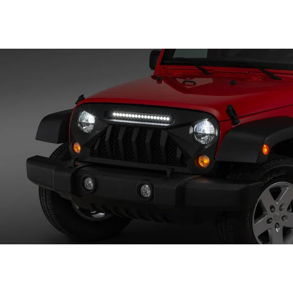 Load image into Gallery viewer, Overtread 19045 Pilot Rock Front Grille for 07-18 Jeep Wrangler JK
