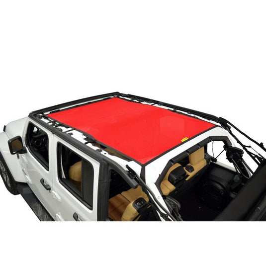 Dirtydog 4X4 Safari Sun Screen for 18-23 Jeep Wrangler JL Unlimited