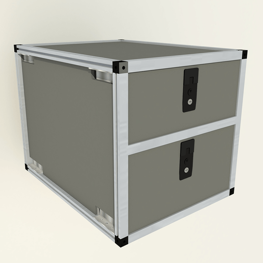 Goose Gear Double Drawer Module - 18 3/16