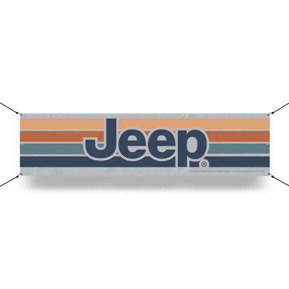 Load image into Gallery viewer, Jeep Merchandise Jeep Logo Banner
