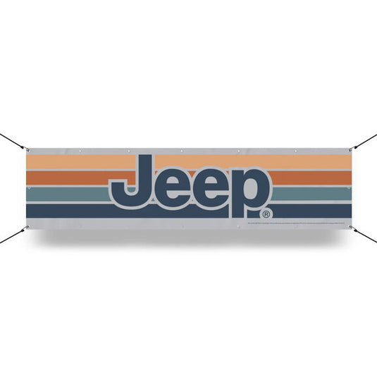 Jeep Merchandise Jeep Logo Banner