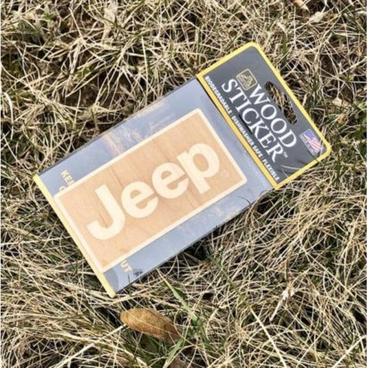 Jeep Merchandise WD-JEEP Jeep Logo Wood Decal