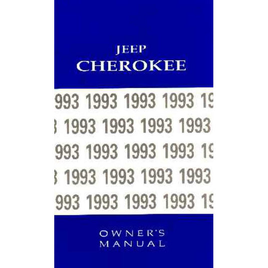 Bishko Automotive Literature Factory Authorized Owners Manuals for 84-01 Jeep Cherokee XJ