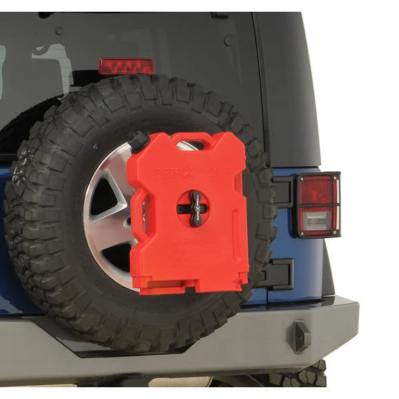 Load image into Gallery viewer, RotopaX RX-TM Spare Tire Mounting Bracket for Jeep Vehicles with RotopaX Pack Mount
