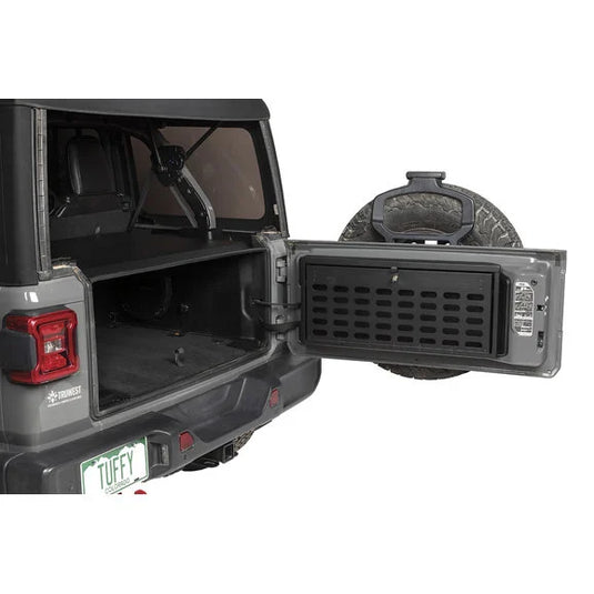 Tuffy 365-01 Tailgate Lockbox MOLLE Storage for 18-24 Jeep Wrangler JL