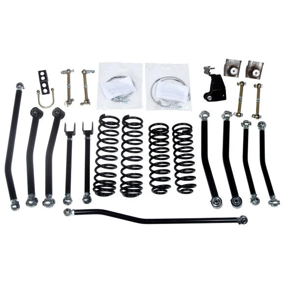 Daystar KJ09175BK Low Center of Gravity Lift Kit for 07-18 Jeep Wrangler JK