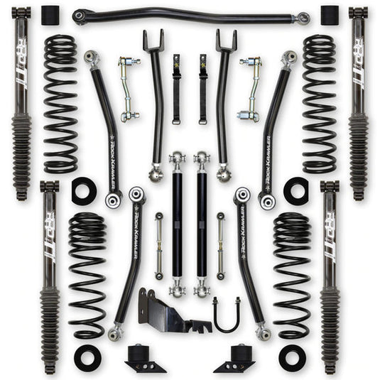 Rock Krawler 2.5in X Factor Suspension System for 18-21 Jeep Wrangler JL 2-Door