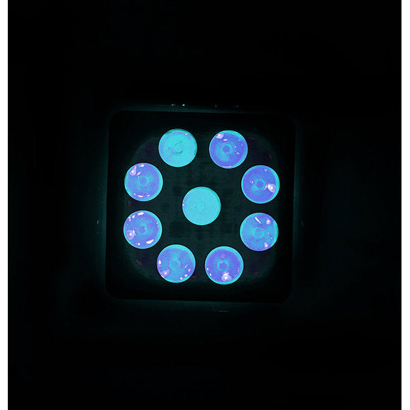 Load image into Gallery viewer, Quake LED QFR794 Fracture RGB 4&quot; Cube LED Spot Light- Single
