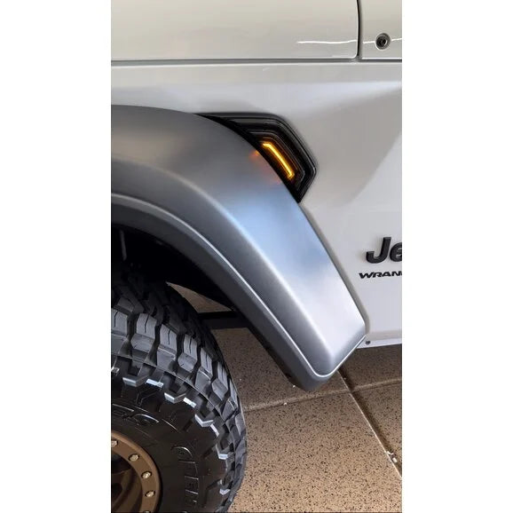 Load image into Gallery viewer, Overtread 19043 Side Fender Light Marker White / Amber Turn Signal JL/JT
