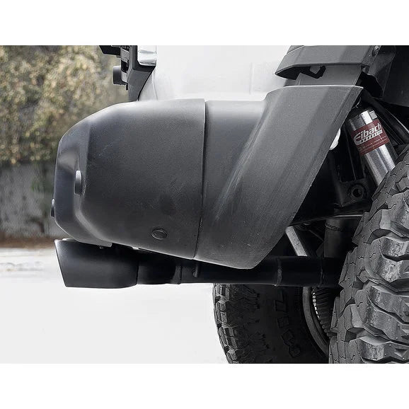 Load image into Gallery viewer, aFe Power Rebel Series 2.5&quot; 304 Stainless Cat-Back w/ 3.5&quot; Quad Tips for 18-24 Jeep Wrangler JL
