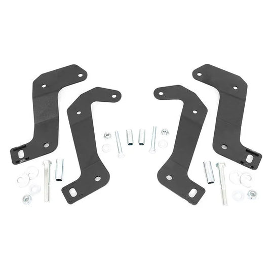 Rough Country 110602 Front Control Arm Relocation Kit for 18-24 Jeep Wrangler JL & Gladiator JT