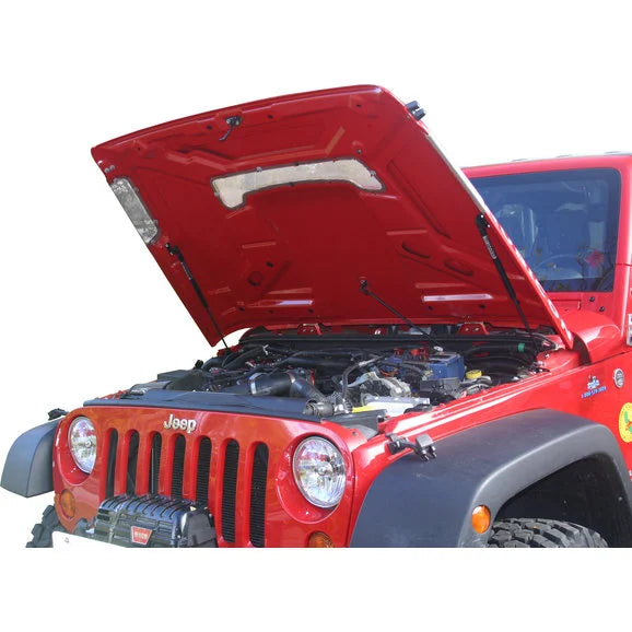 Warrior Products HL-93111 HoodLift for 07-18 Jeep Wrangler JK with AEV Heat Reduction Hood
