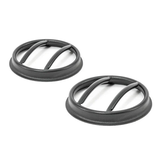 TACTIK Euro Style Fog Light Guards for 07-18 Jeep Wrangler JK