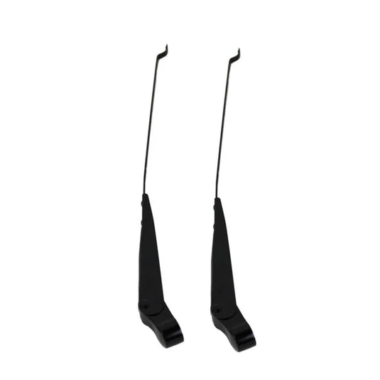 Kentrol 50544 Windshield Wiper Arm Pair in Black for '68-'86 Jeep CJ Vehicles