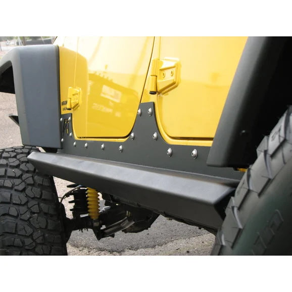 Load image into Gallery viewer, Fab Fours Rock Sliders for 07-18 Jeep Wrangler Unlimited JK 4 Door
