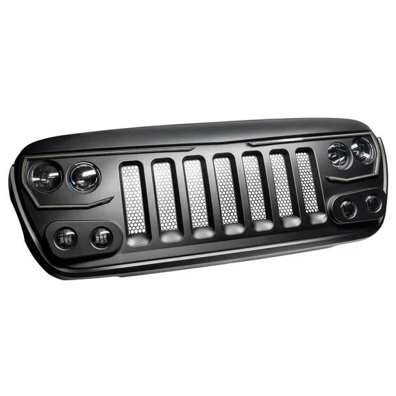 Load image into Gallery viewer, Oracle Lighting 5837-PRO VECTOR PRO-Series Full LED Grille for 18-21 Jeep Wrangler JL &amp; Gladiator JT
