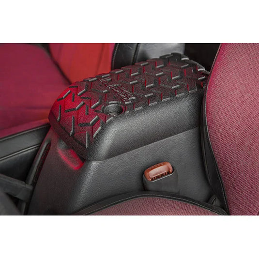 Rugged Ridge All-Terrain Center Console Cover in Black for 97-01 Jeep Wrangler TJ