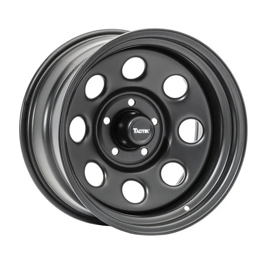 TACTIK Circle 8 Classic Wheel in 17x9 with 4.75in Backspace for 07-21 Jeep Wrangler JK, JL and Gladiator JT