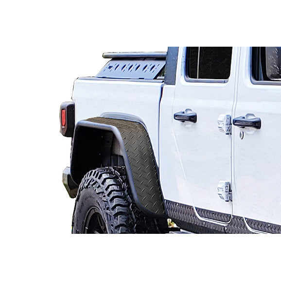 Load image into Gallery viewer, Warrior Products Rear Tube Fender Flares for 20-23 Jeep Gladiator JT
