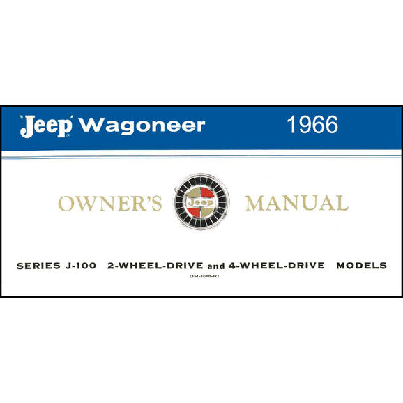 Load image into Gallery viewer, Bishko Automotive Literature Factory Authorized Owners Manuals for 66-91 Wagoneer, Grand Wagoneer &amp; J-Series Trucks
