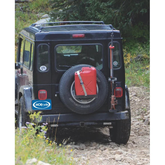 Load image into Gallery viewer, MORryde Spare Tire Jerry Can Mount for 87-18 Jeep Vehicles
