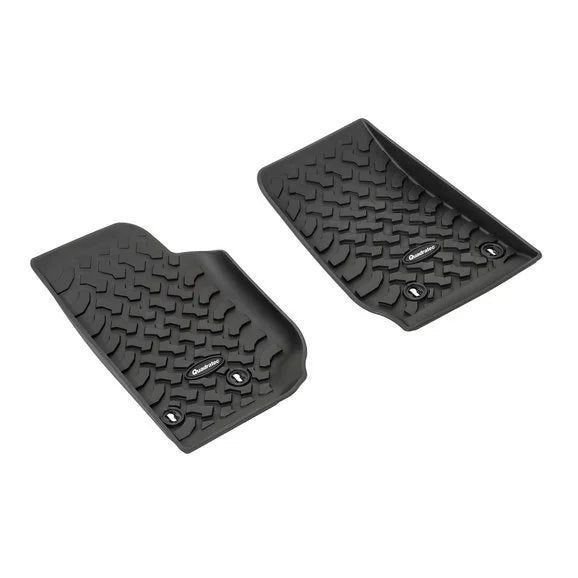 Load image into Gallery viewer, Quadratec 14254 Ultimate All Weather Front Floor Liners for 14-18 Jeep Wrangler JK
