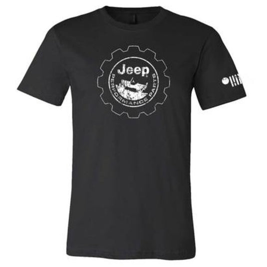 Jeep Merchandise Mens Distressed Jeep Performance T-Shirt