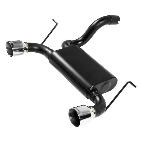 Load image into Gallery viewer, Flowmaster 817841 Force II Dual Axle Back Exhaust with Polished Tips for 18-24 Jeep Wrangler JL with 3.6L
