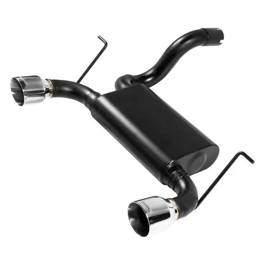 Flowmaster 817841 Force II Dual Axle Back Exhaust with Polished Tips for 18-24 Jeep Wrangler JL with 3.6L