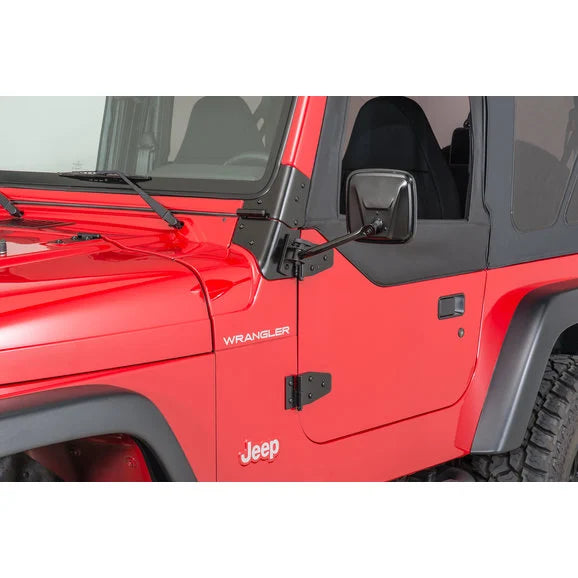 Load image into Gallery viewer, Kentrol EZ-Detach Mirrors for 97-18 Jeep Wrangler TJ, JK &amp; Unlimited
