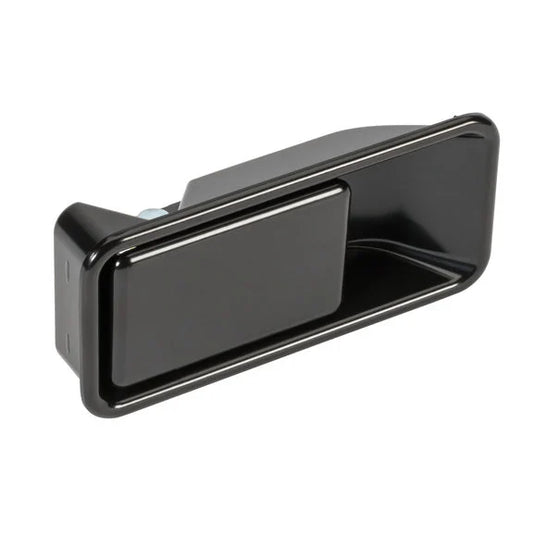 Quadratec Drivers Side Half Steel Door Handle in Black for 87-06 Jeep Wrangler YJ, TJ & Unlimited