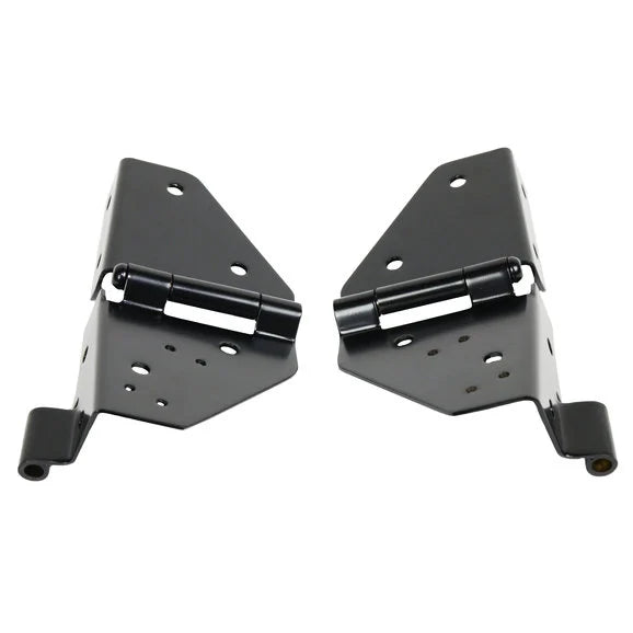 Load image into Gallery viewer, Kentrol Stainless Steel Windshield Hinge Set for 76-95 Jeep CJ &amp; Wrangler YJ
